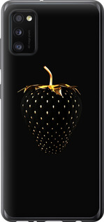 Чехол Черная клубника для Samsung Galaxy A41 A415F