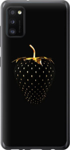 Чехол Черная клубника для Samsung Galaxy A41 A415F
