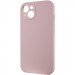 Фото Чохол Silicone Case Full Camera Protective (AA) NO LOGO на Apple iPhone 15 (6.1") (Рожевий / Chalk Pink) в маназині vchehle.ua