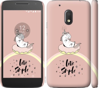 

Чохол Єдинорожки в пончике на Motorola Moto G4 Play 719598
