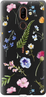 

Чехол Цветочный фон v2 для Nokia 7 Plus 1440572