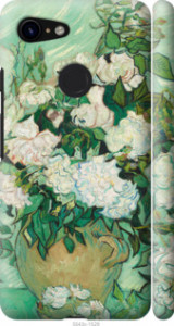 Чехол Винсент Ван Гог. Ваза с розами для Google Pixel 3