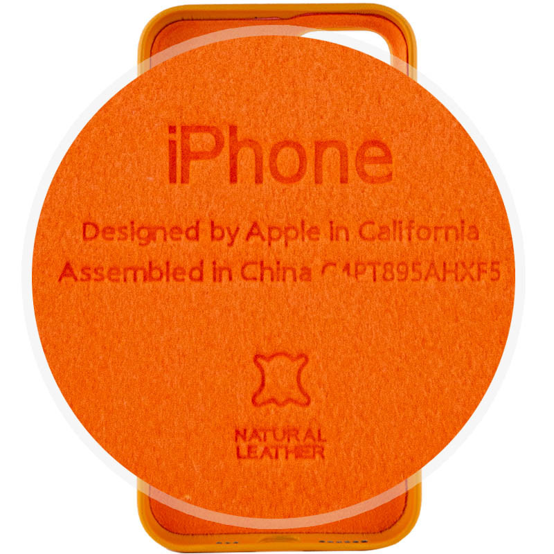 Замовити Шкіряний чохол Leather Case (AA Plus) на Apple iPhone 11 Pro Max (6.5") (Golden Brown) на vchehle.ua