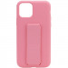 Чохол Silicone Case Hand Holder на Apple iPhone 11 Pro (5.8") (Рожевий / Pink)