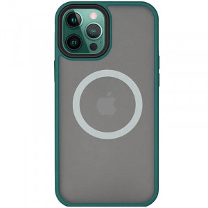 TPU+PC чехол Metal Buttons with Magnetic Safe для Apple iPhone 13 Pro (6.1")