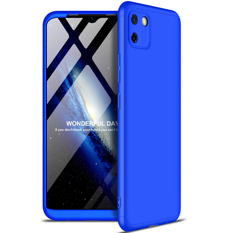 Пластикова накладка GKK LikGus 360 градусів (орр) на Realme C11 (2020) (Синій)