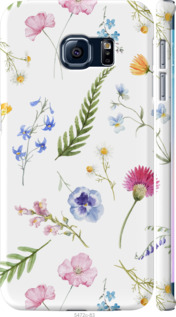 

Чехол Цветочный фон v2 для Samsung Galaxy S6 Edge G925F 1439885