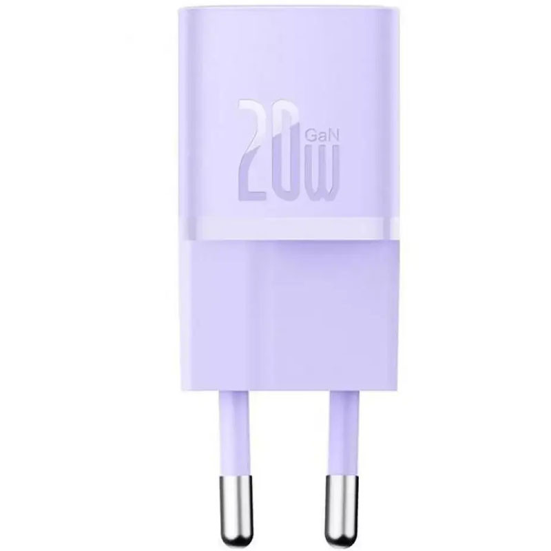 СЗУ Baseus GaN5 Fast Charger (mini) 1C 20W (CCGN05010) (Purple)