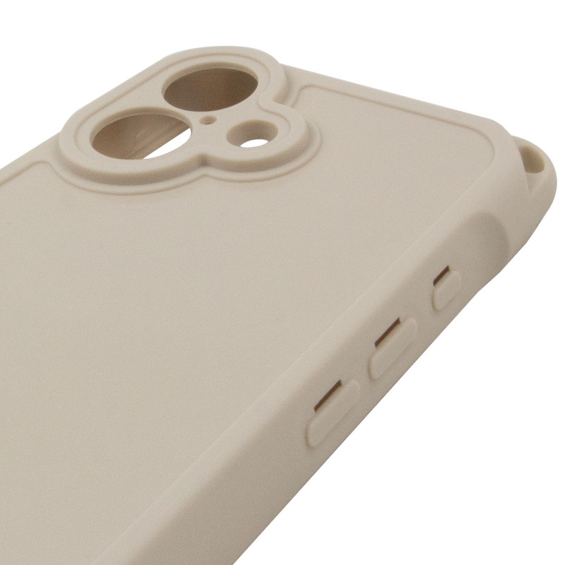 Купити Чохол TPU CrossBody with straps на Apple iPhone 16 (6.1") (Antique White) на vchehle.ua