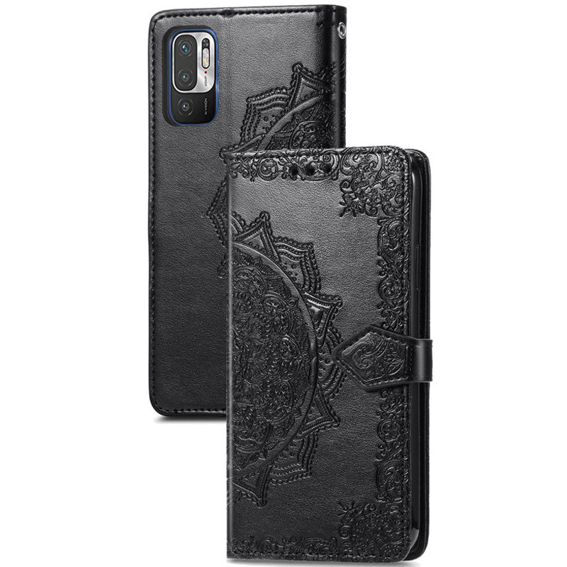 

Шкіряний чохол (книжка) Art Case з візитницею для Xiaomi Redmi Note 10 5G (Чорний) 1172382