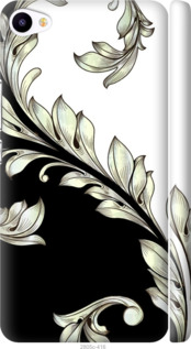 Чехол White and black 1 для Meizu U20