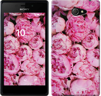 

Чехол Пионы v3 для Sony Xperia M2 D2305 380848