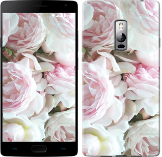 Чехол Пионы v2 для OnePlus 2