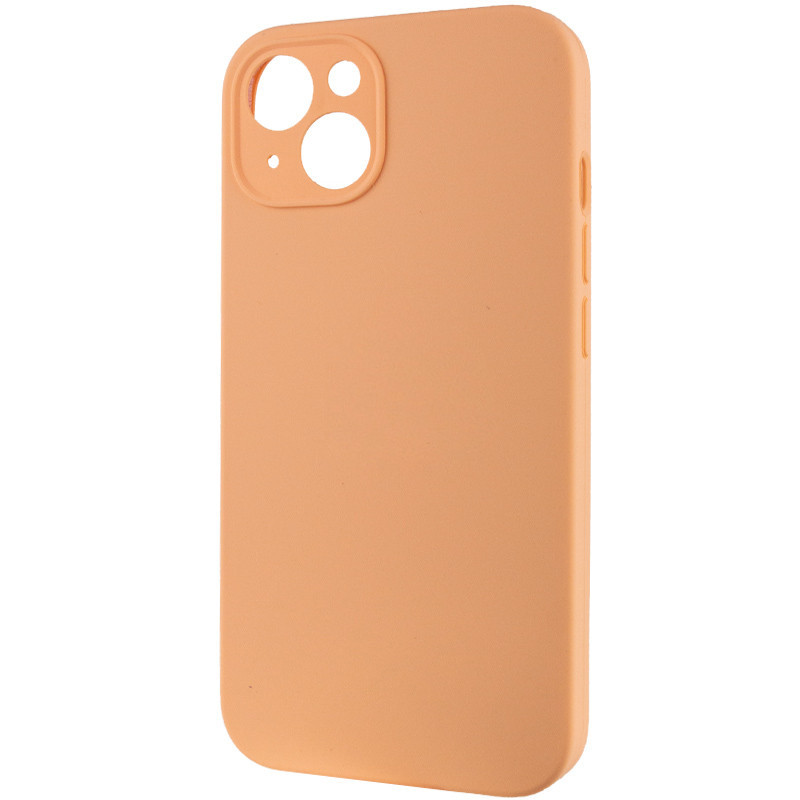 Фото Чехол Silicone Case Full Camera Protective (AA) NO LOGO для Apple iPhone 13 (6.1") (Оранжевый / Cantaloupe) в магазине vchehle.ua