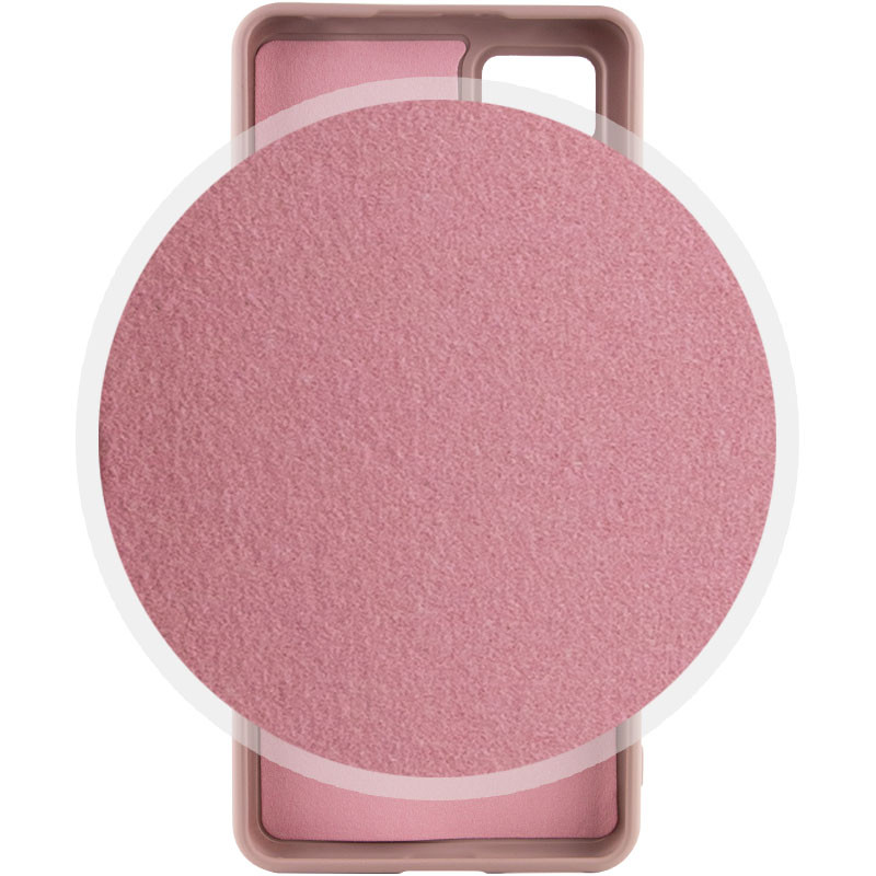 Фото Чохол Silicone Cover Lakshmi Full Camera (A) на Xiaomi Redmi Note 11 Pro 4G/5G / 12 Pro 4G (Рожевий / Pink Sand) в маназині vchehle.ua