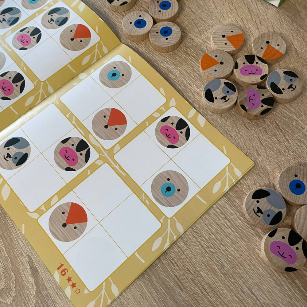 Заказать Логическая детская игра «Судоку Животные» на vchehle.ua