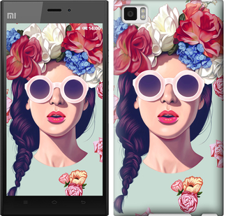 

Чехол Девушка с цветами для Xiaomi Mi3 95786
