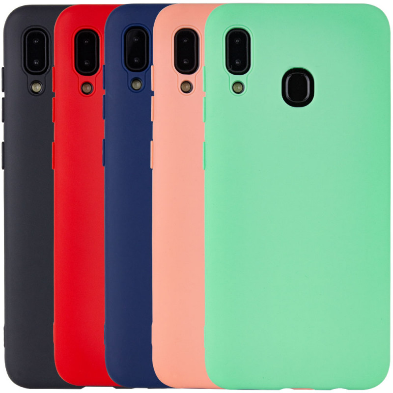 Чехол Silicone Cover with Magnetic для Samsung Galaxy A20 / A30