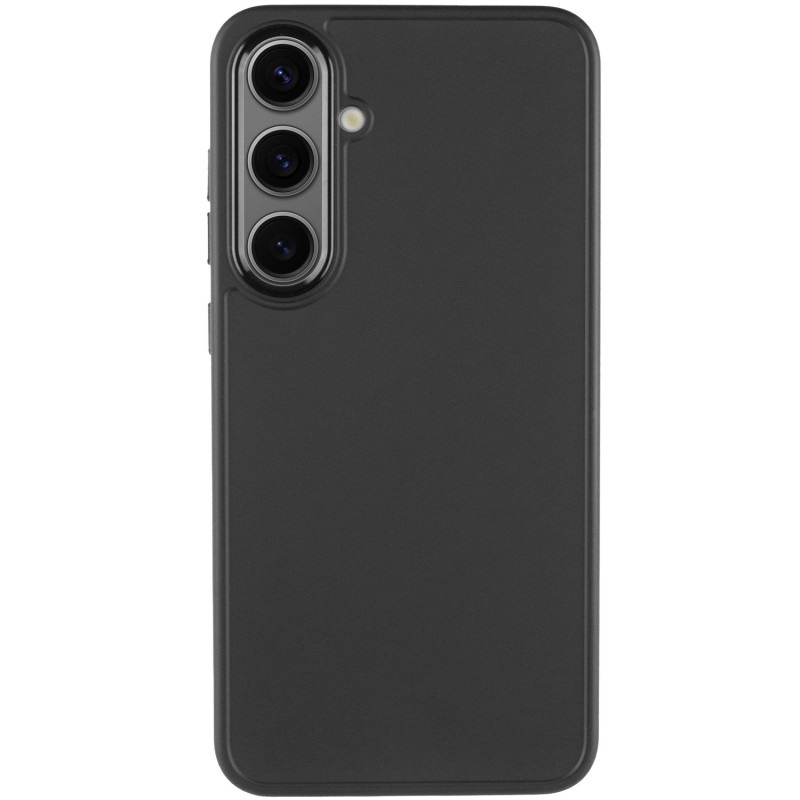 Фото TPU чехол Bonbon Metal Style для Samsung Galaxy S24 / S25 (Черный / Black) на vchehle.ua