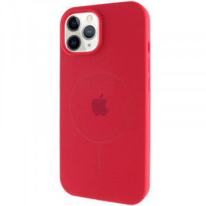Чехол Silicone Case Full Protective (AA) with Magnetic Safe для iPhone 12 Pro