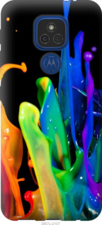 

Чехол брызги краски для Motorola E7 Plus 1115052