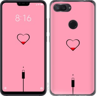 

Чехол Подзарядка сердца1 для Xiaomi Mi 8 Lite 730317