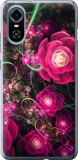Чехол Абстрактные цветы 3 для ZTE Blade A31 Plus