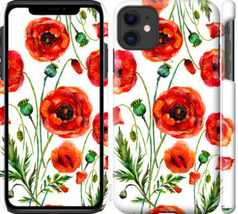 

Чехол Нарисованные маки для iPhone 11 783275