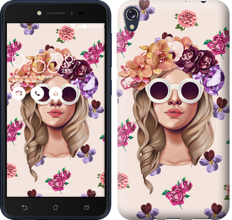 

Чохол Дівчина з квітами v2 на Asus ZENFONE Live ZB501KL 612339