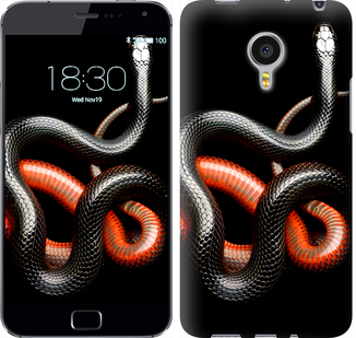 

Чехол Красно-черная змея на черном фоне для Meizu MX4 PRO 482178