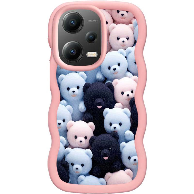 Чехол TPU Cloudy Pictures для Xiaomi Poco X5 5G / Redmi Note 12 5G (Bears)