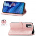 Кожаный чехол-книжка Art Case с визитницей для Xiaomi Redmi Note 10 5G / Poco M3 Pro (Розовый) в магазине vchehle.ua