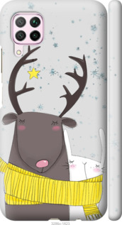 

Чохол Лось і зайчик на Huawei Nova 6SE 946802
