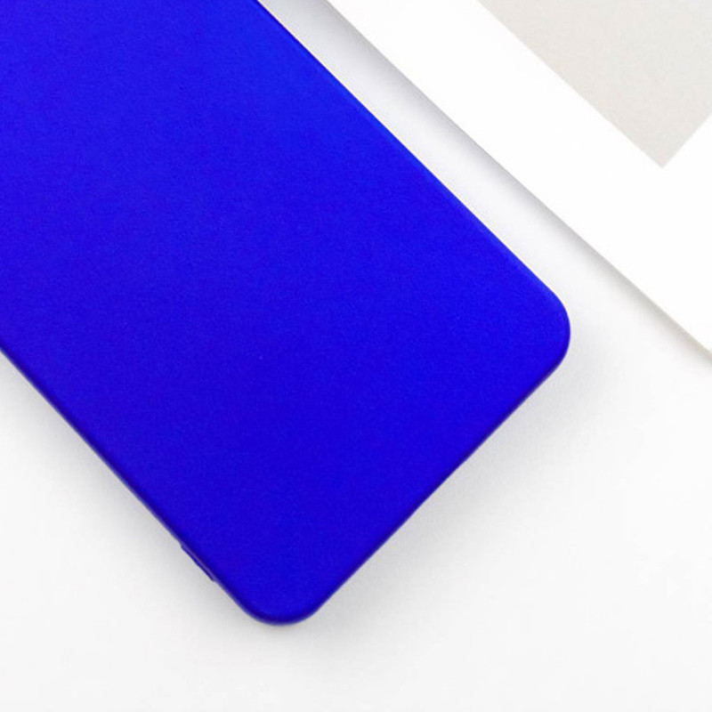 Фото Чохол TPU GETMAN Liquid Silk Full Camera на Xiaomi Redmi 13 4G / Poco M6 4G (Синій / Iris) на vchehle.ua