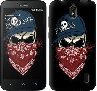 

Чохол Череп в кепці на Huawei Ascend Y625 359154