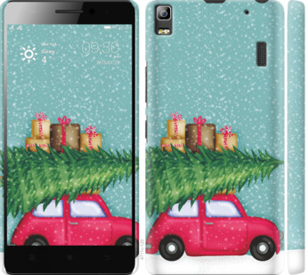 

Чехол Машина с подарками для Lenovo A7000 867449