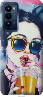 

Чохол Арт-дівчина в окулярах на Tecno Camon 18p CH7n 1381549