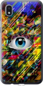 Чехол Абстрактный глаз для Samsung Galaxy A2 Core A260F