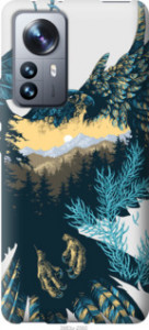 Чехол Арт-орел на фоне природы для Xiaomi 12 Pro