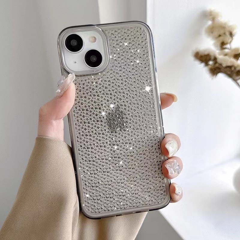 Фото Чехол TPU Shine для Apple iPhone 13 / 14 (6.1") (Gray) на vchehle.ua