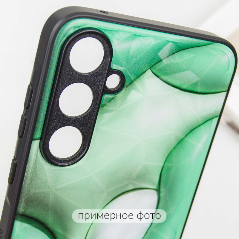 Замовити TPU+PC чохол Prisma BubbleGum на Samsung Galaxy A05 (3D Green) на vchehle.ua