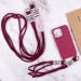 Заказать Чехол TPU two straps California для Apple iPhone 13 Pro (6.1") (Красный / Rose Red) на vchehle.ua