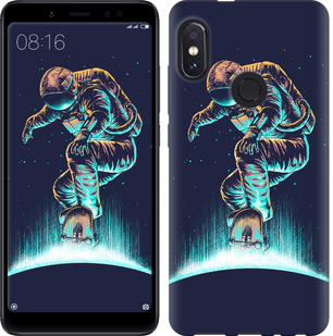 

Чехол Космонавт на скейтборде для Xiaomi Redmi Note 5 651732