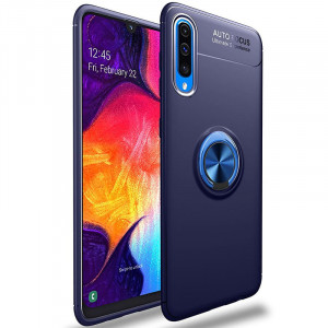 TPU чохол Deen ColorRing під магнітний тримач (opp) для Samsung Galaxy A50 (A505F)