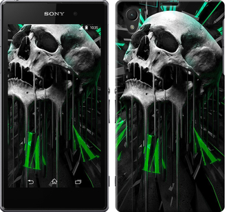 

Чохол Череп-годинник на Sony Xperia Z1 C6902 352867