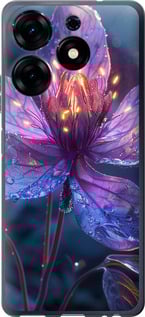 Чохол Магічна квітка на Tecno Spark 10 Pro