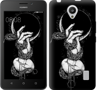 

Чехол Змея в руке для Huawei Y635 413303