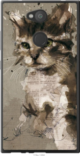 

Чехол Котёнок из пятен и линий для Sony Xperia L2 H4311 1390818