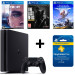 Ігрова консоль Sony PlayStation 4 Slim 1Tb + 3-місячна підписка на PSPlus + 3 гри