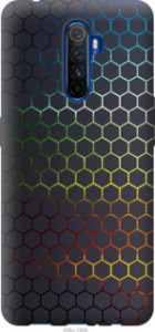 Чехол Переливающиеся соты для Realme X2 Pro